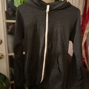 Grey Zip Up Hoodie